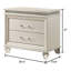 Table de chevet 2 tiroirs Kaleesha