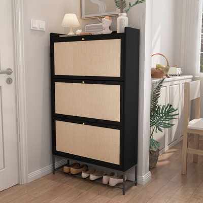 28 Pair Shoe Storage Cabinet