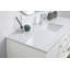 Meuble-lavabo simple 60 po gris Heath-95376990