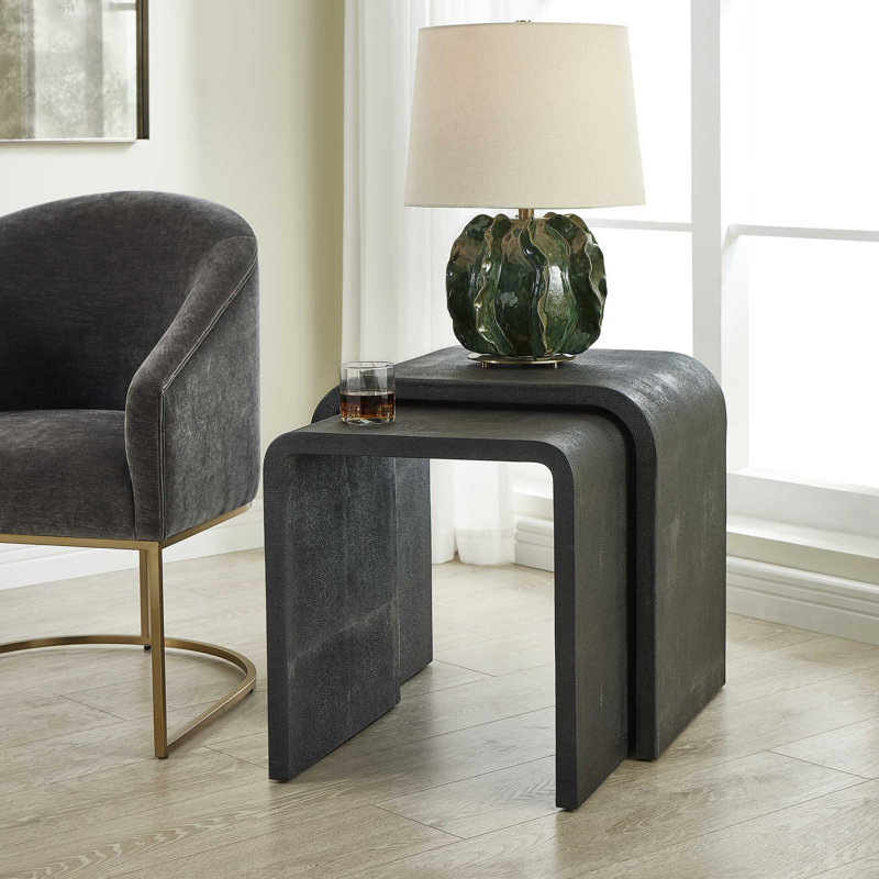 Ensemble de 2 tables gigognes Uttermost Interpose