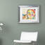  Art mural encadré - Décoration murale Wyanne «Le causeur» avec cadre mat - Art du salon, de la cuisine et de la salle de bain - 11 x 14-33347100-33347146-119357970