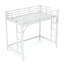 Beds with Storage, Twin Metal Loft Bed, Modern Space Saving Home