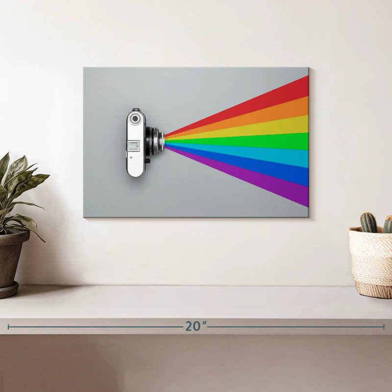 Flash appareil photo Senne Rainbow, H 8 po x l 12 po