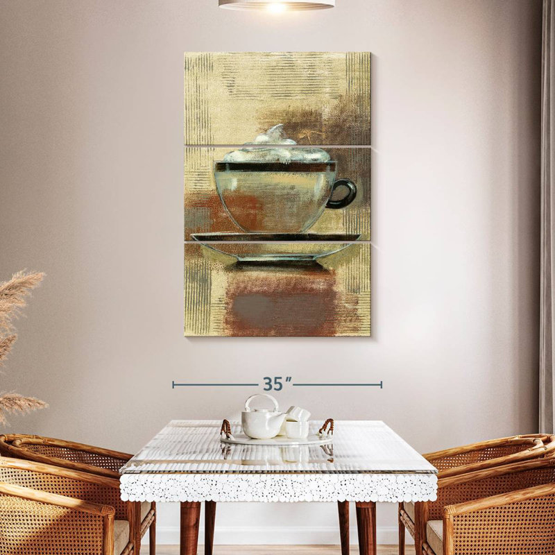Yarlin Cafe Classico II Neutral, 50" H x 32" W