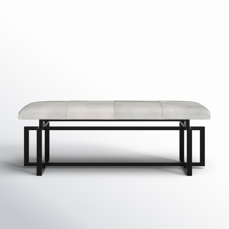 Pilar Leather Bench