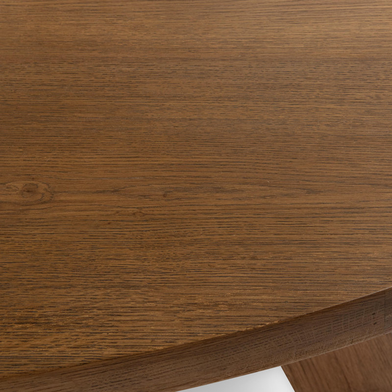 Crescent 5-piece Reclaimed Oak Wood Dining Table Set