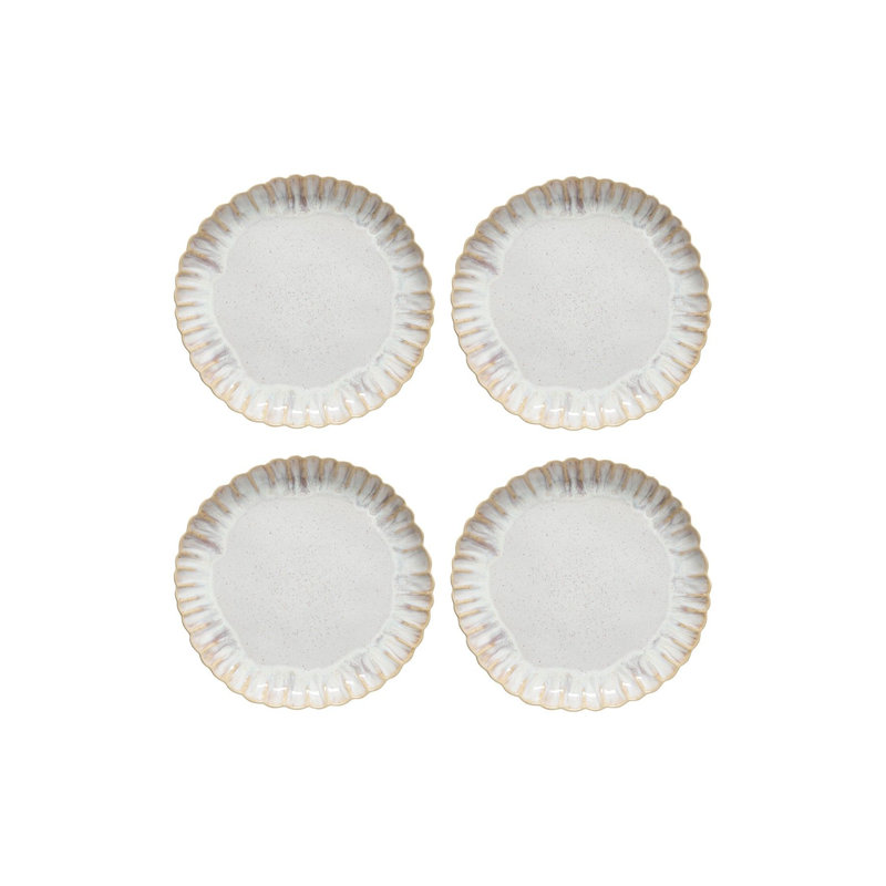 Mallorca Stoneware Dinner Plate, Sand Beige