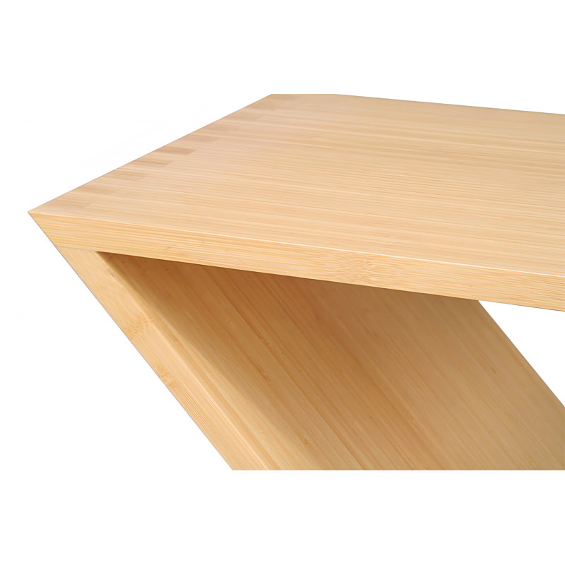 Table basse en bambou massif, Naturel