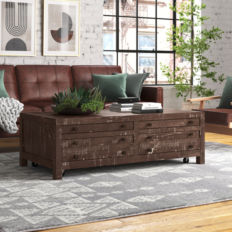 Solid Wood Coffee Table