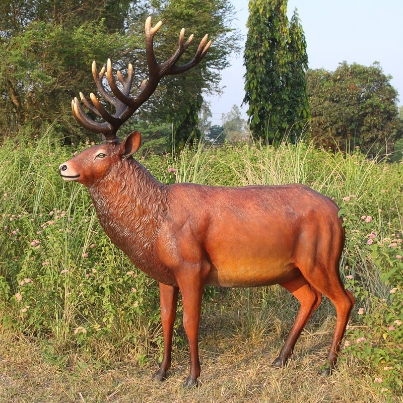 Animals Weather Resistant UV Resistant Polyresin Garden Statue