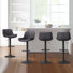 Febe Swivel Adjustable Height Bar Stool