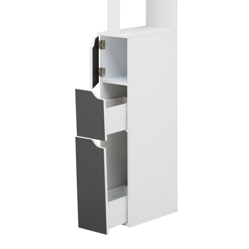Hollie-Jo Linen Cabinet, Grey