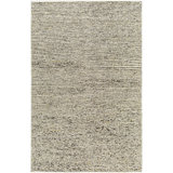 Totenham Wool Area Rug in Gray