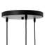 Donagh 3 - Light Black Bell Pendant