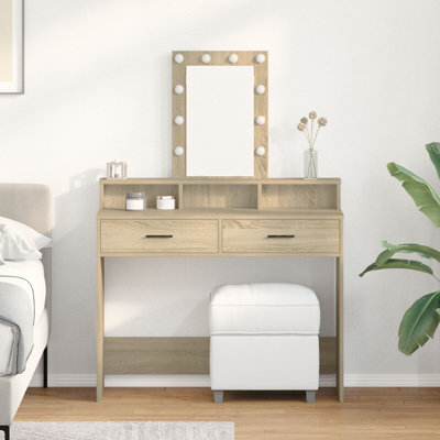 Engineered Wood 100 X 41 X 140 Cm Mirror