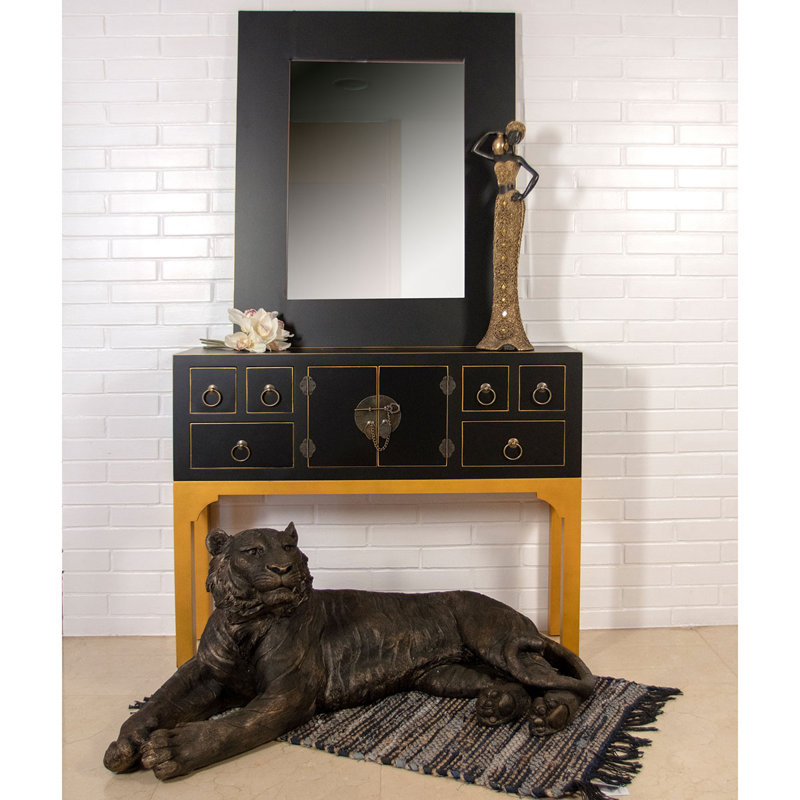 Klarysa Metal Flat Wall Mirror
