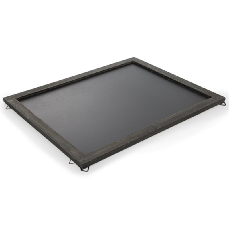 Tableau noir en bois, Anthracite, H 1 pi 6 po x l 1 pi 2 po