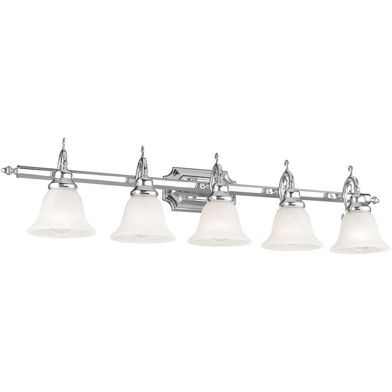 5 - Light Vanity Light, Chrome