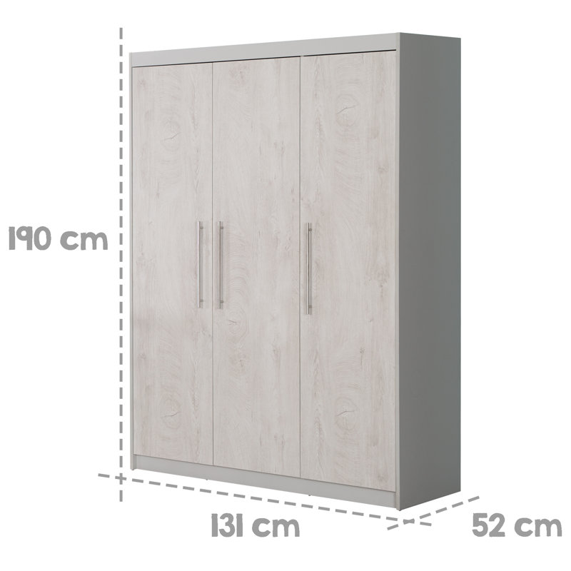 Maren 3 Door Wardrobe