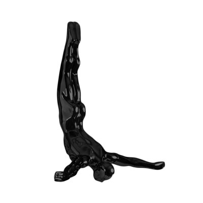 6.5" X 2.5" X 6.5" Bronze Diver - Wall Art