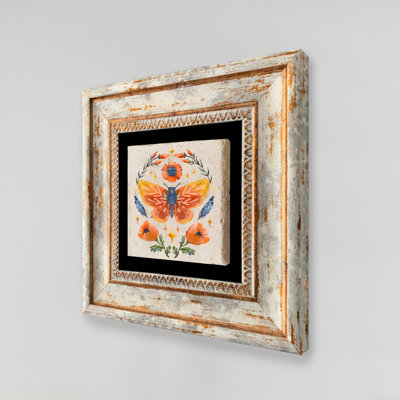 Peinture décorative encadrée