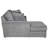 Dhilon Plush Chenille Sectional Sofa-1767274881