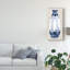 «Blue & White Vase II», reproduction sur toile-1286052332