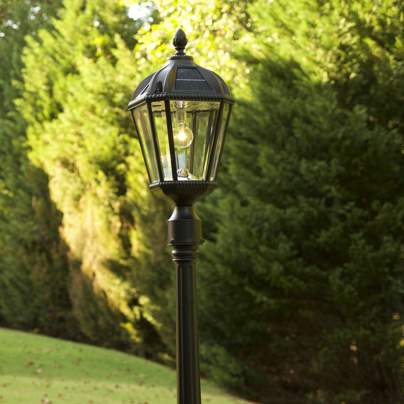 Lampadaire royal Royal, Noir, En biseau