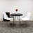 Round Metal Base Dining Table-24231833
