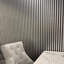 ALUXO Ramielle 240 cm x 60 cm Acoutic Wall Panel Panelling for Home Living Room Bedroom Interior 10mm Felt Back 8 Colours-1954106524