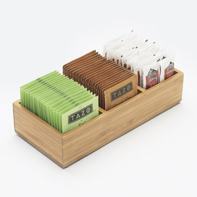 Organisateur de paquets en bambou