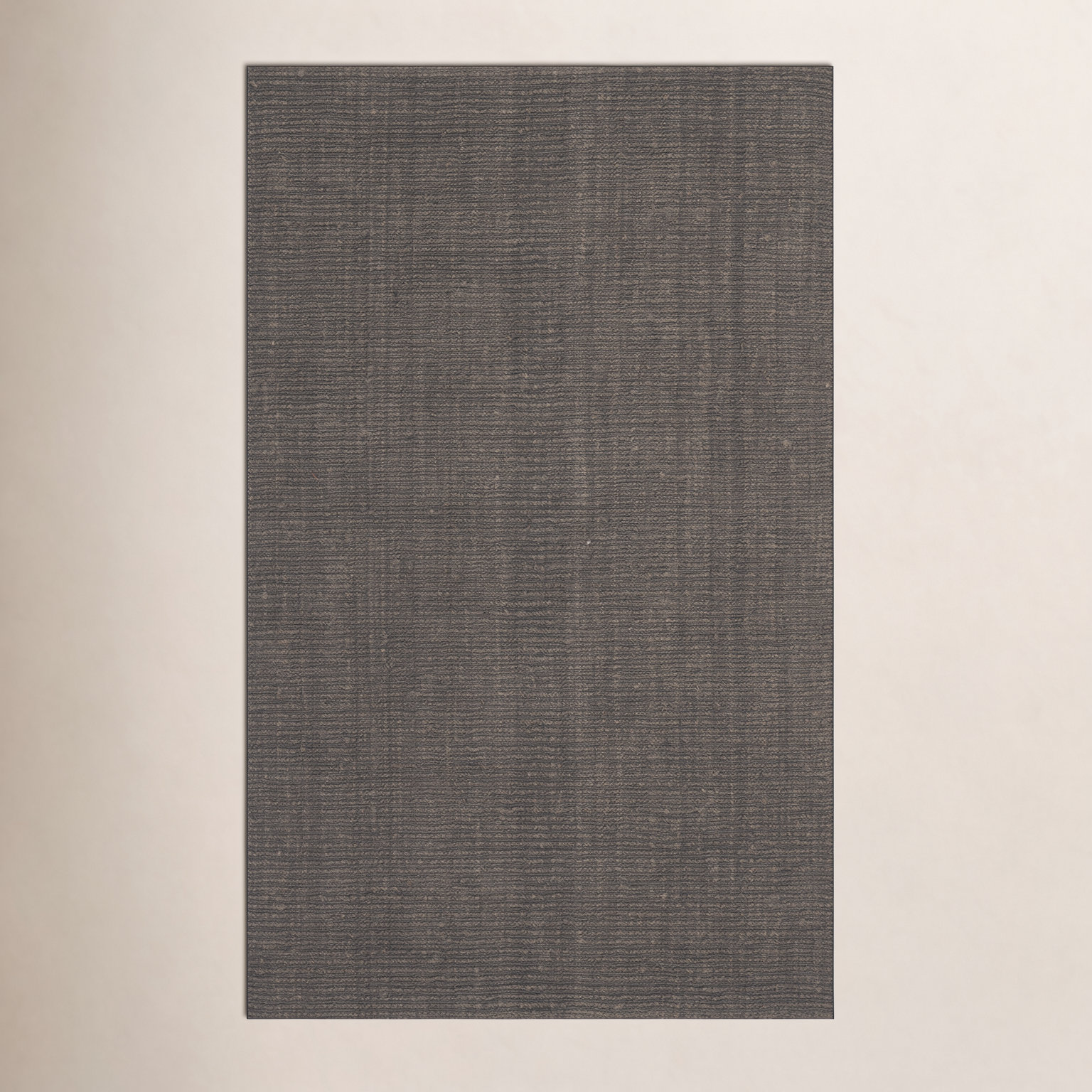 Barkley Brown Hand-Woven Jute Rug, Rectangle 8' x 10'