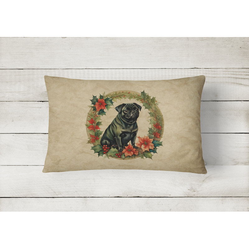 Coussin Christmas, 12 po x 16 po, Rectangulaire