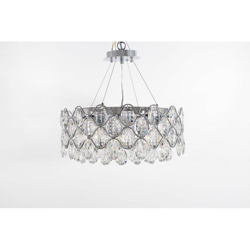 8 - Light Crystal Chandelier