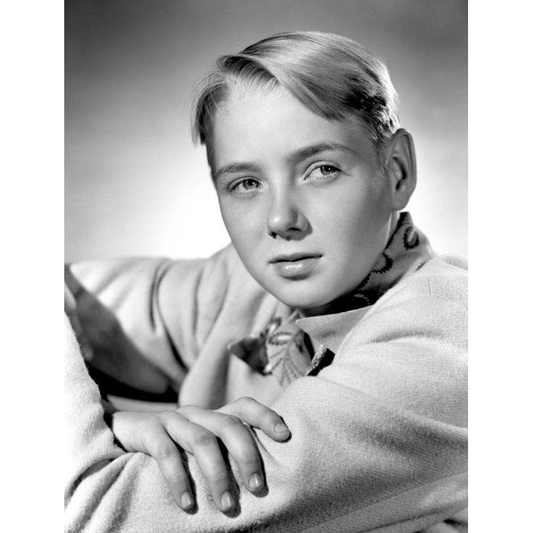 Globe Photos Entertainment Close-up Of Claude Jarman Jr. On Paper Print ...