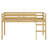 Wooden Loft Bed With Ladder-1935324567