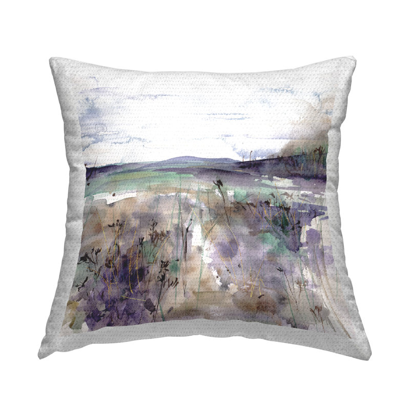 Coussin extérieur abstrait Abstract Mountain