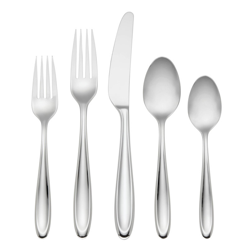 Cantera 65 Piece 18/10 Stainless Steel Flatware Set