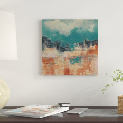 " Teal Sky II " by Jennifer Goldberger
