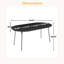 Table extensible, table de salle à manger, table de bureau, table basse, pieds en bois, plateau en panneau de fibres à densité moyenne, 100/140 / 180x100x75cm-749156683