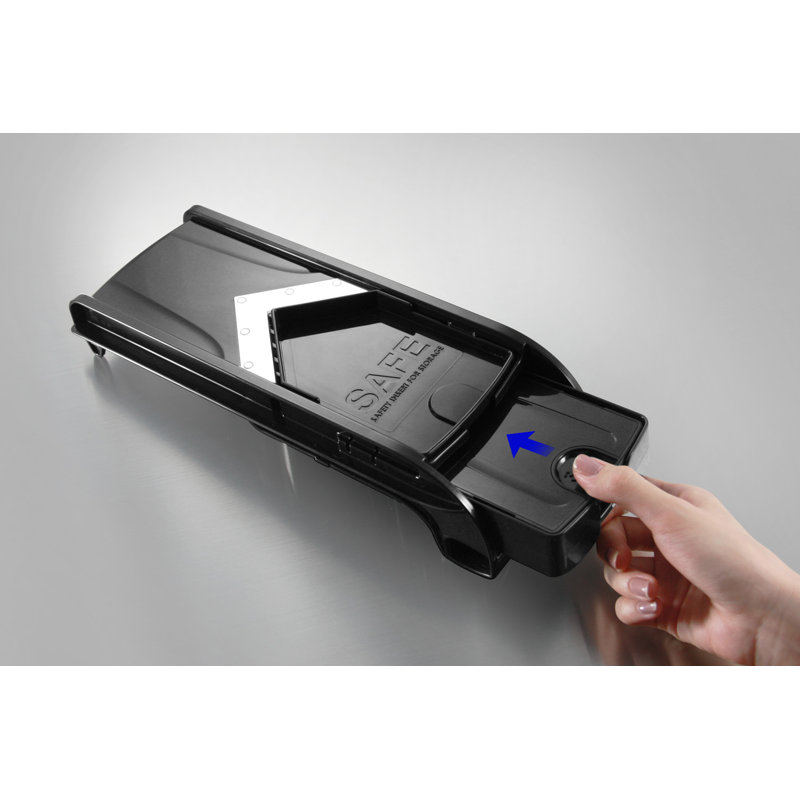 Black Stainless Steel V Slice Mandoline Chopper