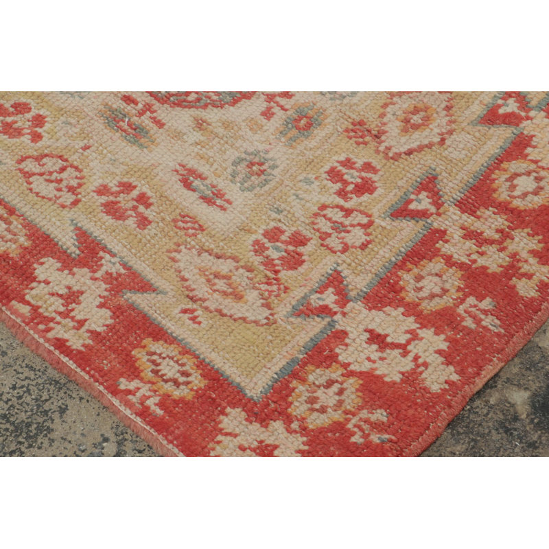 Antique One-of-a-Kind 13'7X15'1 Hand Knotted Area Rug