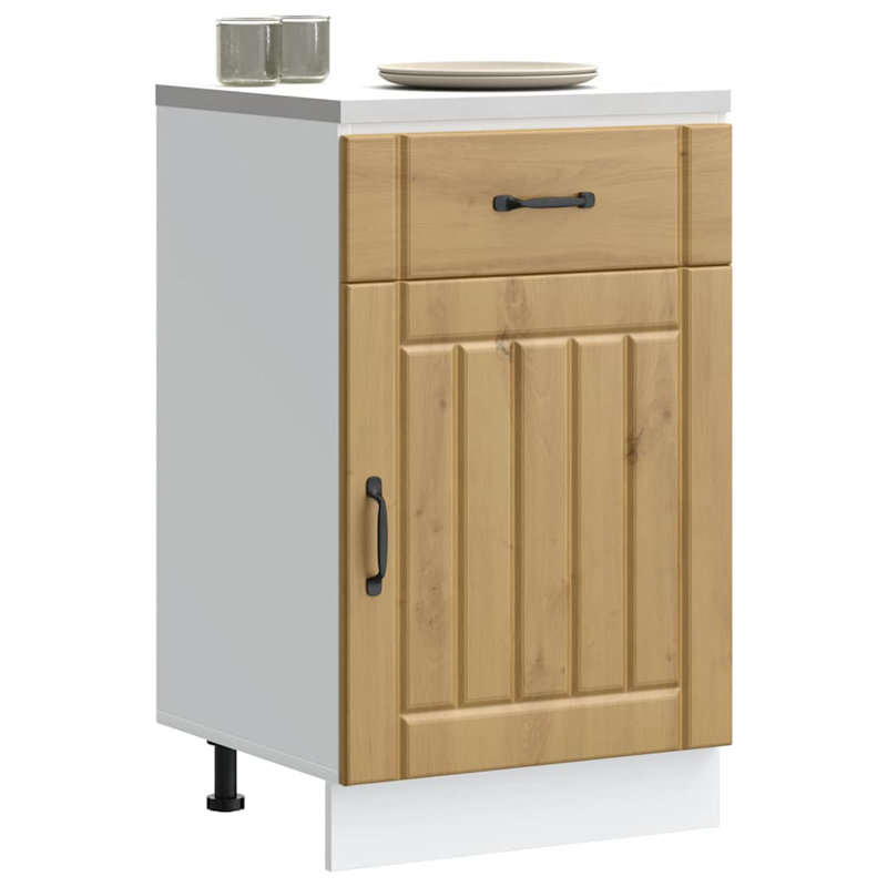 Kitchen Base Cabinet Lucca Engineered Wood, Artisan Oak