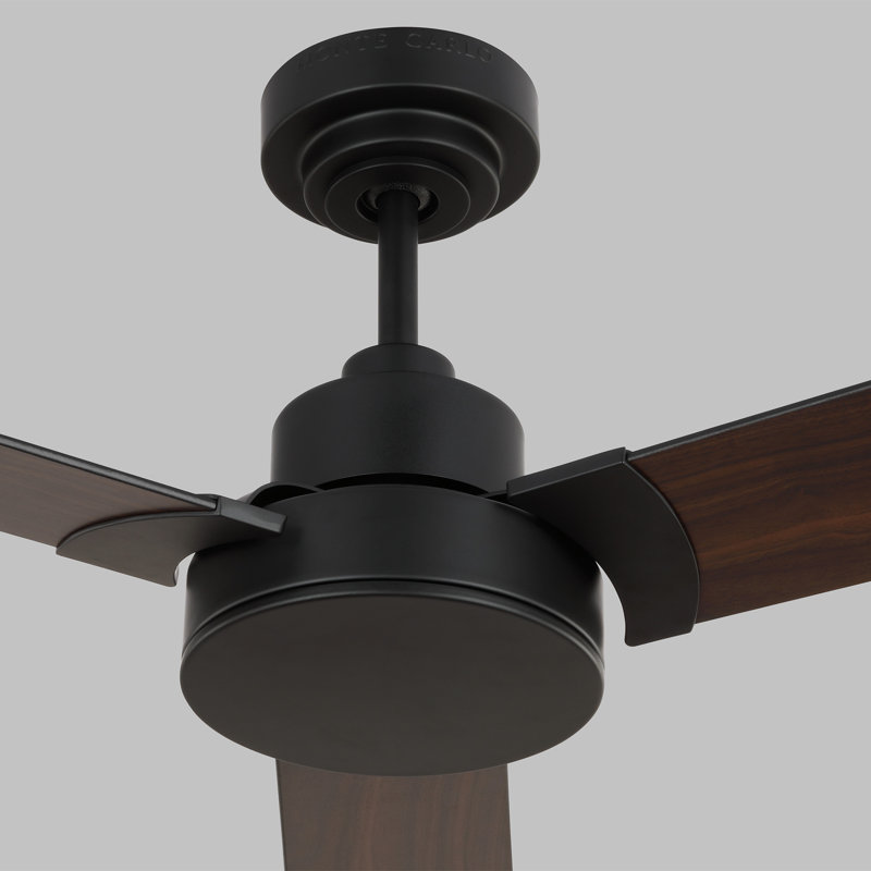 Elvis 44'' Ceiling Fan, Midnight Black