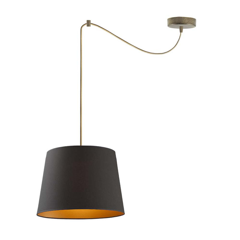 Forance 1 - Light Cone Pendant, Black