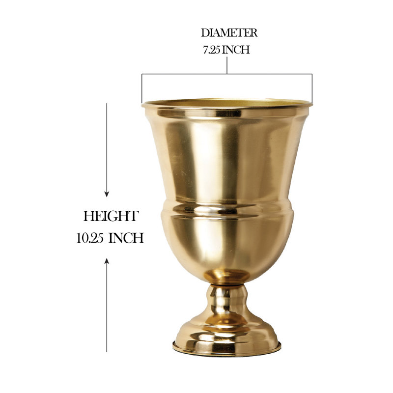 Toolleen Metal Table Vase