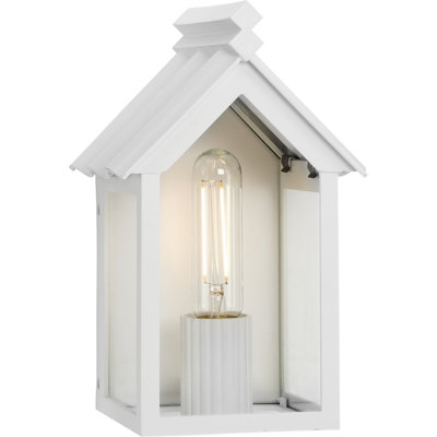 Point Dume Dunemere Matte Black Outdoor Wall Lantern With DURASHIELD