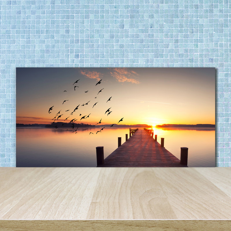 Richon 50cm W x 100cm L Glass Peel and Stick Panel