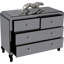 Chaim Solid Wood 100cm W 4 - Drawer Chest of Drawers-667010717