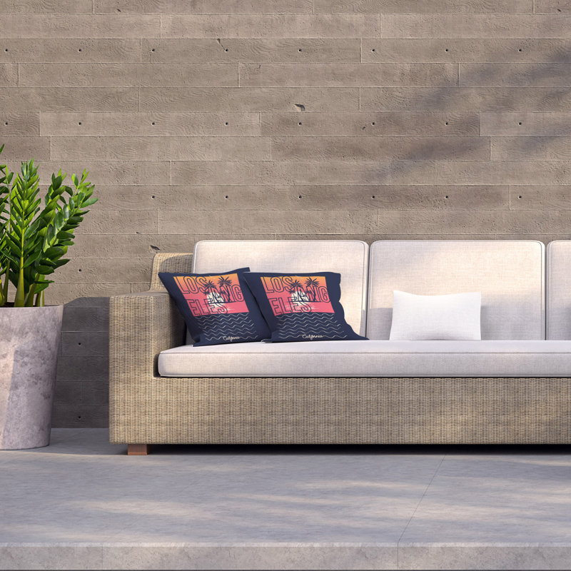 Indoor / Outdoor Square Cushion, 45cm H x 45cm W